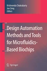 Tapa de Design Automation Methods and Tools for Microfluidics-Based Biochips