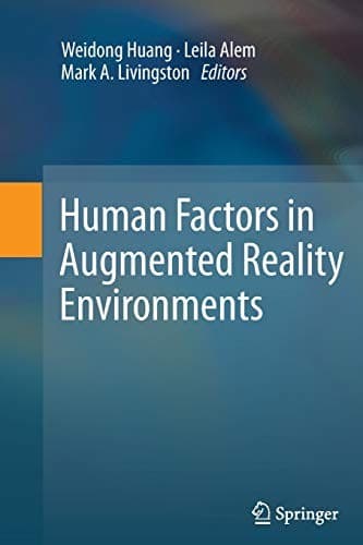 Tapa de Human Factors in Augmented Reality Environments