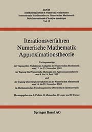 Tapa de Iterationsverfahren Numerische Mathematik Approximationstheorie