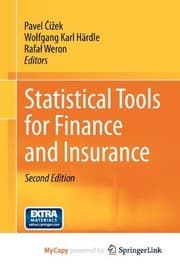 Tapa de Statistical Tools for Finance and Insurance