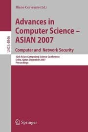 Tapa de Advances in Computer Science - Asian Computer and Network Security