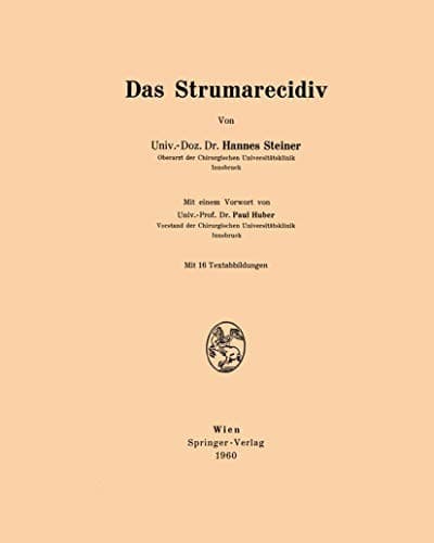 Tapa de Das Strumarecidiv