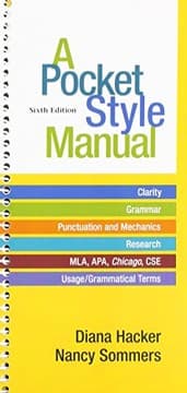 Tapa de Pocket Style Manual 6e&From Inquiry to Acadademic Writing Brief 2e&Generic Research Pack 2011