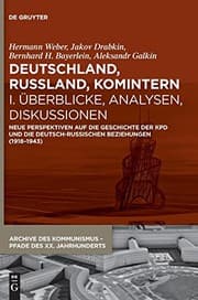 Tapa de Deutschland, Russland, Komintern - Uberblicke, Analysen, Diskussionen