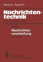 Tapa de Nachrichtentechnik : Band 3