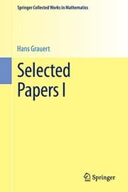 Tapa de Selected Papers I