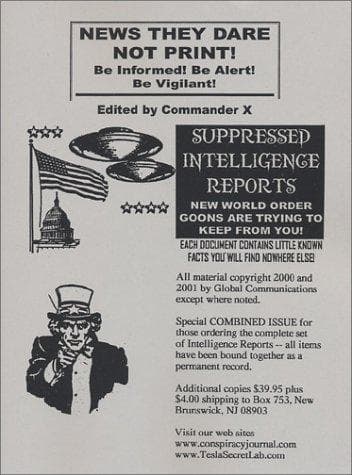 Tapa de Supressed Intelligence Reports
