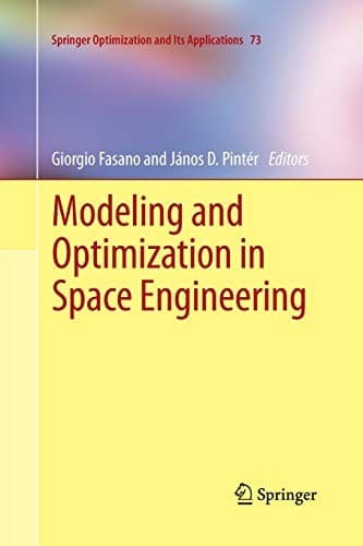 Tapa de Modeling and Optimization in Space Engineering