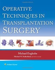 Tapa de Operative Techniques in Transplantation Surgery