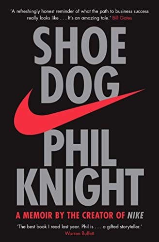 Tapa de Shoe Dog
