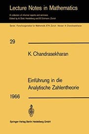 Tapa de Einfuhrung in die Analytische Zahlentheorie