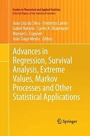 Tapa de Advances in Regression, Survival Analysis, Extreme Values, Markov Processes and Other Statistical Applications