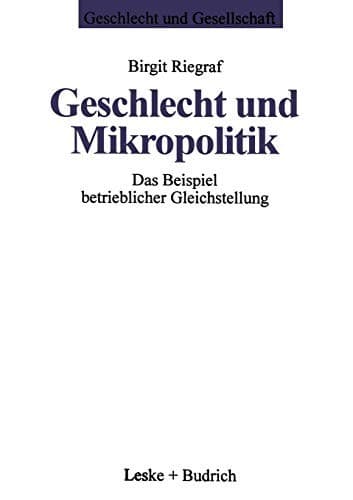 Tapa de Geschlecht und Mikropolitik