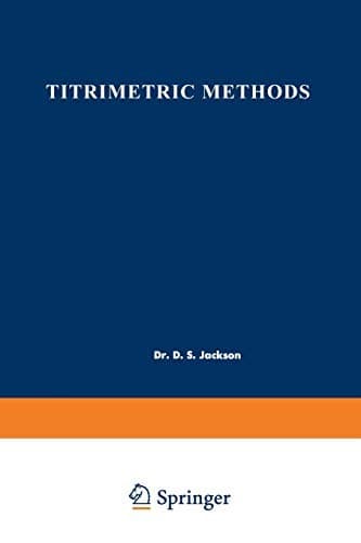 Tapa de Titrimetric Methods