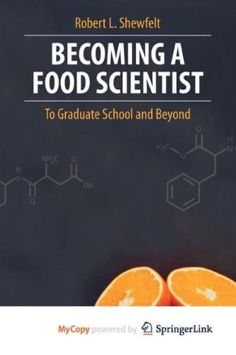 Tapa de Becoming a Food Scientist