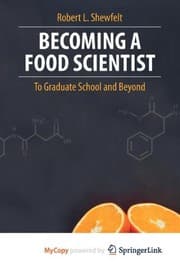 Tapa de Becoming a Food Scientist
