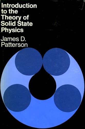Tapa de Introduction to the theory of solid state physics