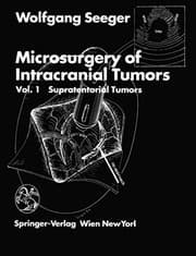 Tapa de Microsurgery of Intracranial Tumors : Vol 1