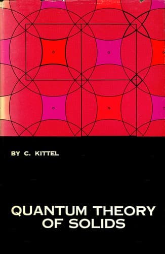 Tapa de Quantum Theory of Solids