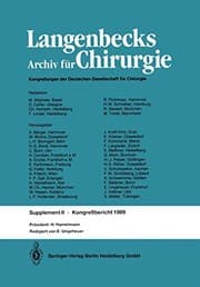 Tapa de Verhandlungen der Deutschen Gesellschaft für Chirurgie