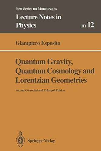 Tapa de Quantum Gravity, Quantum Cosmology and Lorentzian Geometries