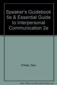 Tapa de Speaker's Guidebook 5e & Essential Guide to Interpersonal Communication 2e