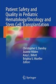 Tapa de Patient Safety and Quality in Pediatric Hematology/Oncology and Stem Cell Transplantation