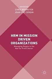 Tapa de HRM in Mission Driven Organizations