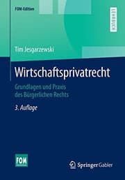 Tapa de Wirtschaftsprivatrecht