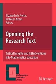 Tapa de Opening the Research Text