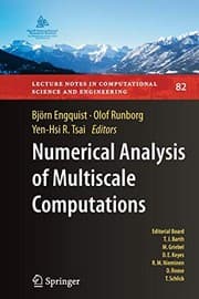 Tapa de Numerical Analysis of Multiscale Computations