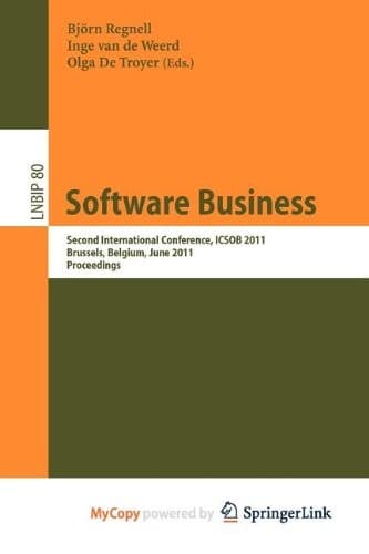 Tapa de Software Business