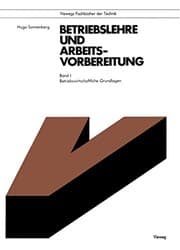 Tapa de Betriebslehre und Arbeitsvorbereitung