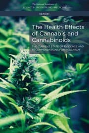 Tapa de The Health Effects of Cannabis and Cannabinoids