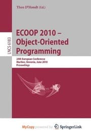 Tapa de Ecoop 2010 -- Object-Oriented Programming
