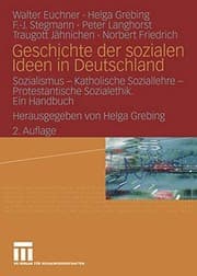 Tapa de Geschichte der sozialen Ideen in Deutschland