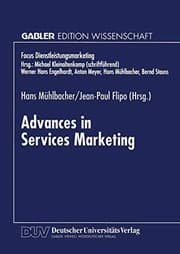 Tapa de Advances in Services Marketing