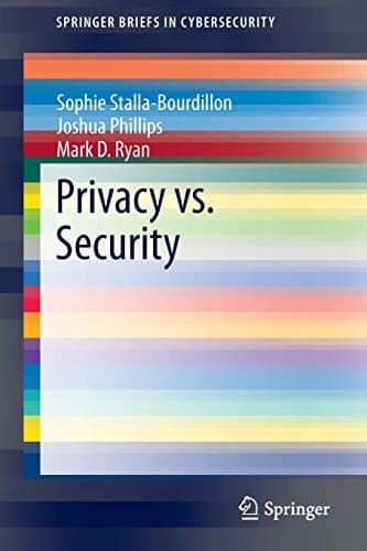 Tapa de Privacy vs. Security
