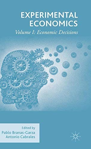Tapa de Experimental Economics : Volume I