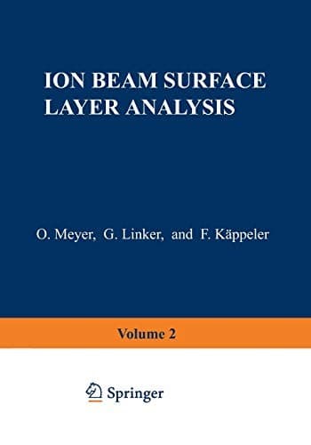 Tapa de Ion Beam Surface Layer Analysis