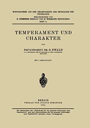 Tapa de Temperament und Charakter