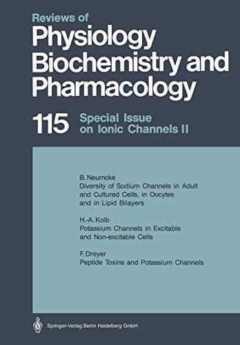Tapa de Special Issue on Ionic Channels II
