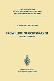 Tapa de Freiwillige Gerichtsbarkeit und Notarrecht