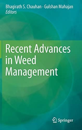Tapa de Recent Advances in Weed Management