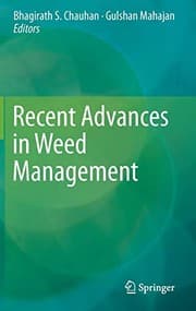 Tapa de Recent Advances in Weed Management