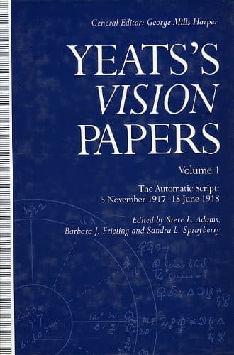 Tapa de Yeats's Vision Papers, Volume I