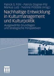 Tapa de Nachhaltige Entwicklung in Kulturmanagement und Kulturpolitik