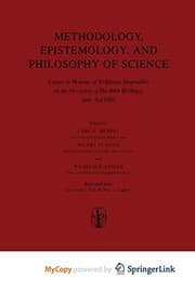 Tapa de Methodology, Epistemology, and Philosophy of Science