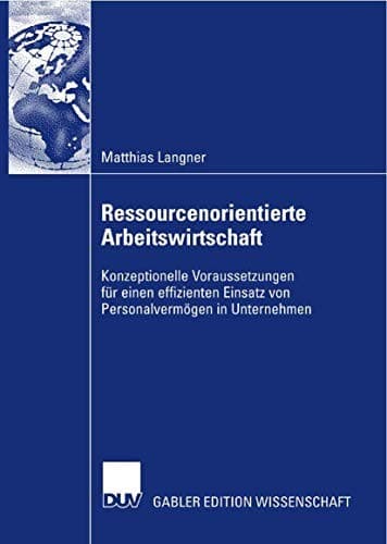 Tapa de Ressourcenorientierte Arbeitswirtschaft