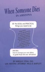 Tapa de When Someone Dies in Arizona